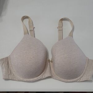 Ambrielle Oatmeal Lightly Lined Full Coverage Underwire Bra size 44C